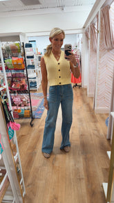 Utility Pocket Flare Jean