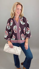 Scene Stealer Top (plum)