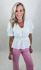Parisian Dot Top