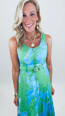 Summer Etch Dress (green)