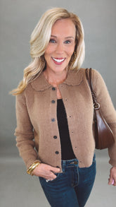 Coffeehouse Charm Cardigan