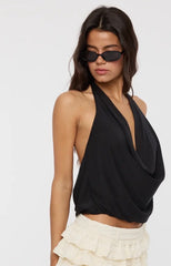 All Eyes on You Top (black)