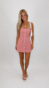 Millie Dress (red)