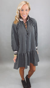 Zip Code Dress (black)