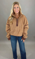 Alpine Retreat Pullover (camel)