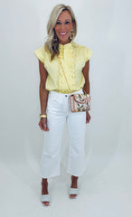 Sunday in Savannah Top (yellow)