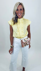 Sunday in Savannah Top (yellow)