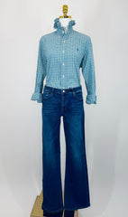 Second Story Shirt (Polo/GreenBlBlk/M)