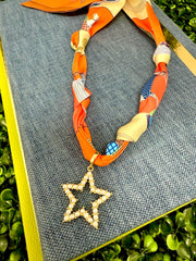 Wish Upon a Star Scarf Necklace