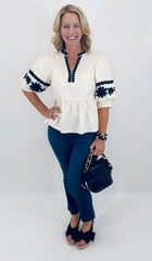 Scallop Statement Top