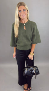 Langley Sweater (olive)