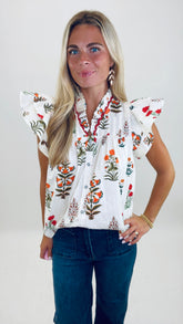 Meadow Muse Top (cream)