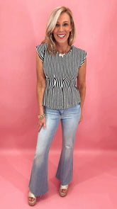 Mid Rise Bootcut Jean (lt denim)