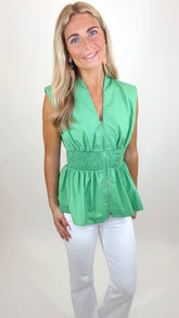 Tailored Touch Top (green)