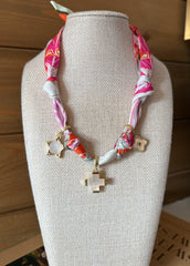 Wild Grace Trio Scarf Necklace