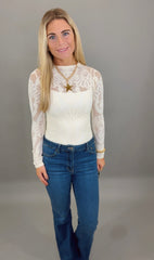 Sheer Confidence Top (cream)