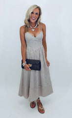 Basque Beauty Dress (brown)