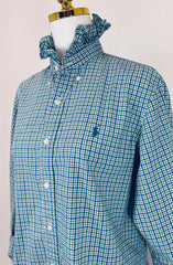 Second Story Shirt (Polo/GreenBlBlk/M)