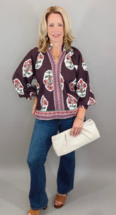 Scene Stealer Top (plum)