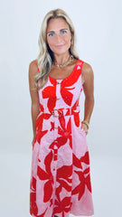 Summer Etch Dress (pink)
