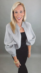 Signature Shrug Sweater (grey)