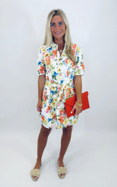 Petals & Pleats Dress