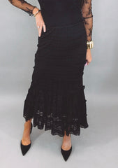 Wanderlust Lace Skirt (black)