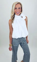 Tied to Perfection Top (white)