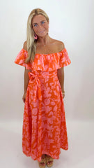 Off the Shoulder Moment Maxi