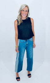 Polished Pretty Top (black)