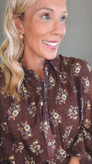 Fernfield Blouse (brown)