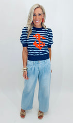 Anchors Away Sweater