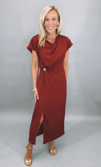 Evening Intent Dress (scarlet)
