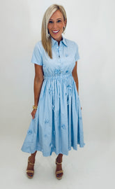 Breeze & Bloom Midi Dress