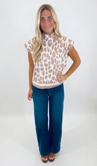 Wild Charm Knit Top