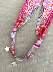 Wild Grace Trio Scarf Necklace