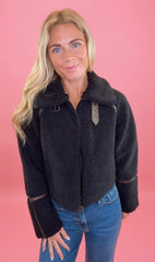 Aspen Ridge Sherpa Jacket (black)