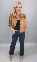 City Saddle Suede Jacket