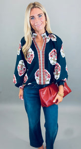 Scene Stealer Top (navy)