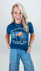 Summer of 250 Tee (navy)