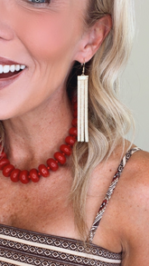 Straight Up Earring