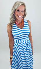 Coastal Cabana Midi Dress