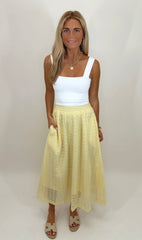 Sunlit Stitch Skirt