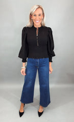 Poised Affair Top (black)