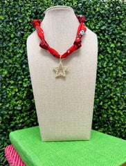 Lone Star Luxe Scarf Necklace