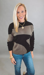 Abstract Avenue Sweater
