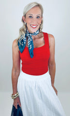 Texture Theory Tank (red)