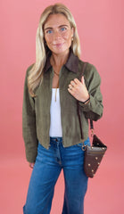 Weekend Wanderer Jacket (dark olive)