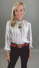 Glimmer Grace Top (champagne)