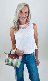 Polished Pretty Top (white)